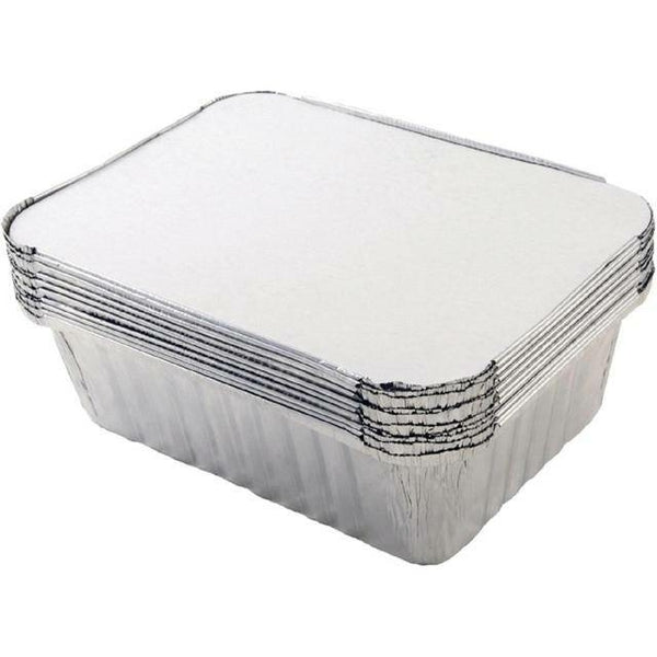 Foil Containers with Lids 8s