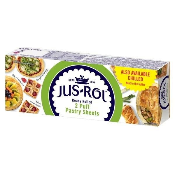 Jus Rol 2 Puff Pastry Sheets 640g