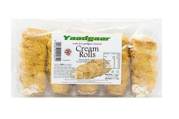 Yaadgaar Cream Flavour Rolls 5 150g