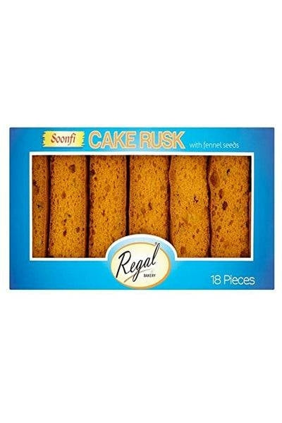 Regal Soonfi(Fennel) Cake Rusk 18 Pieces 370g