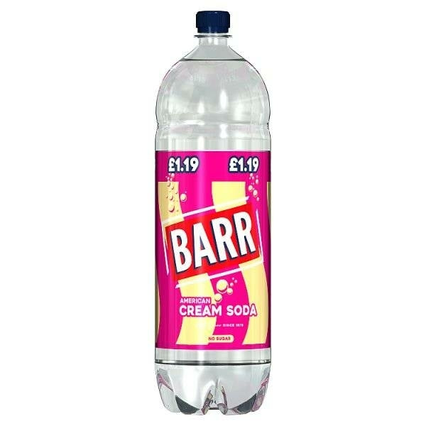 Barr Cream Soda 2L