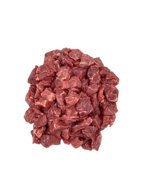 Halal Beef Boneless Diced 500g