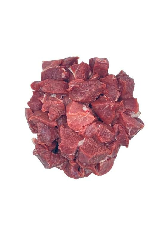 Halal Lamb Leg Boneless Diced 500g