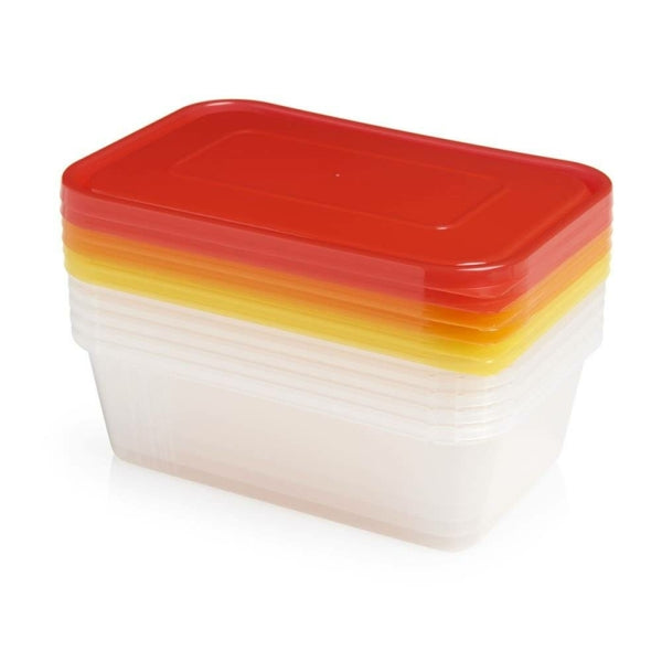 Microwaveable Containers with Lids 5s