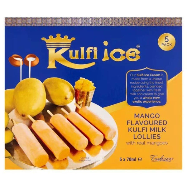 Kulfi Mango Ice Lollies 5 Pack