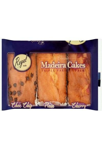 Regal Triple Pack Maderia Cake 570g